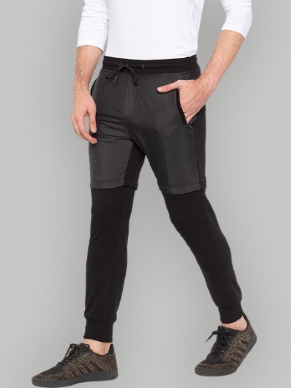 printed joggers