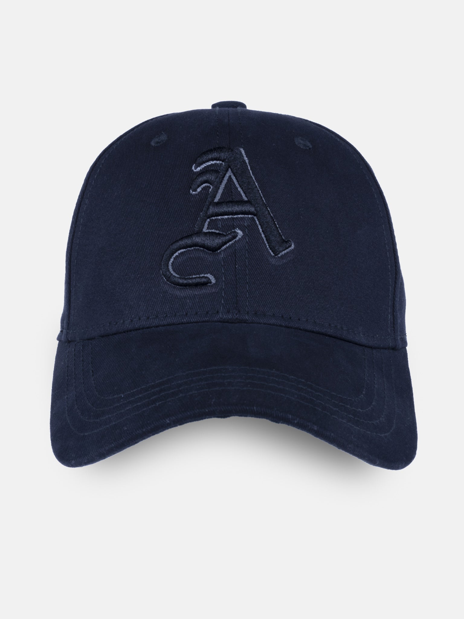 Black Letter 'A' Embroidered Cap