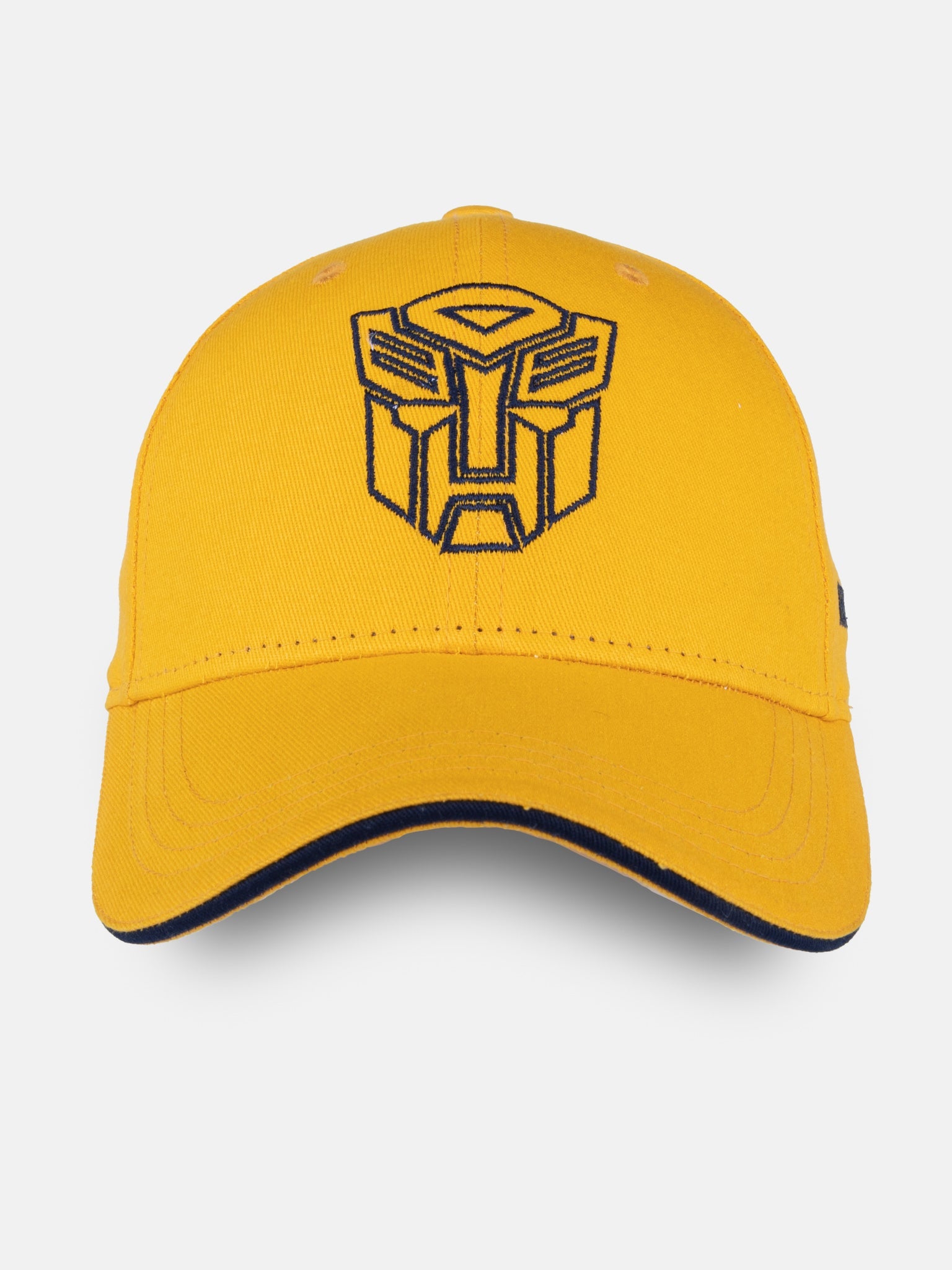 Yellow Transformers Embroidered Cap