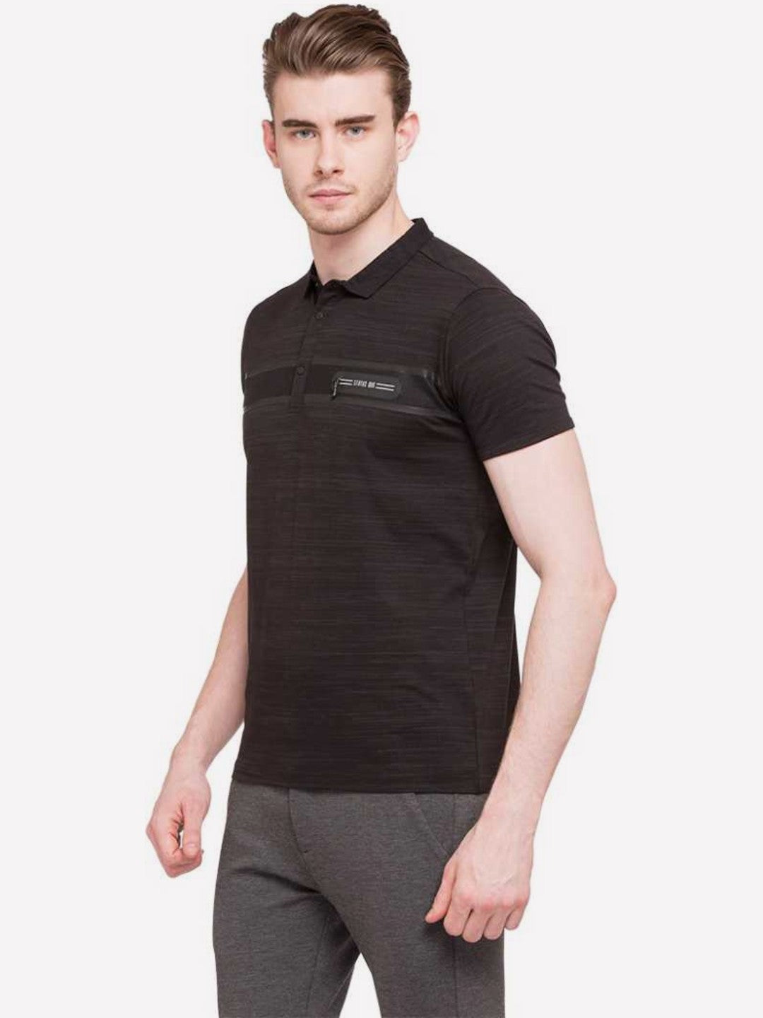 Solid  Polo T-Shirt