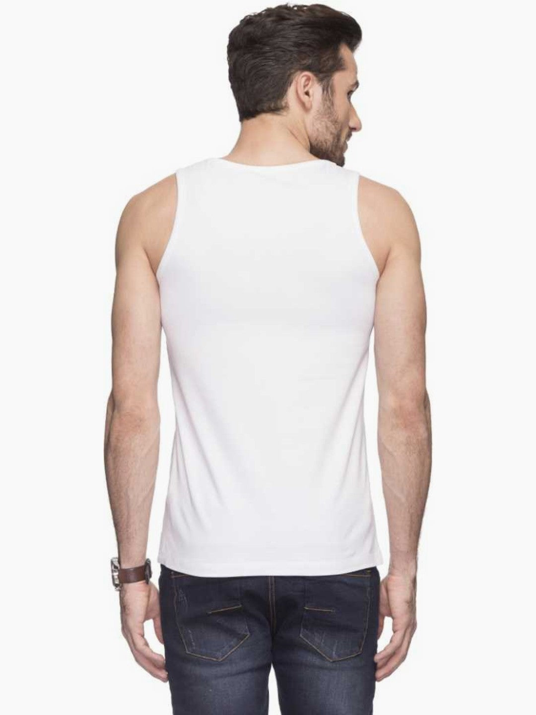 Slim Fit Sleeveless T-Shirt