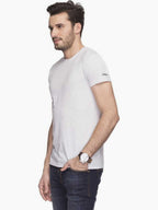 Solid Round Neck T-shirt