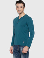 Solid V-Neck Tee
