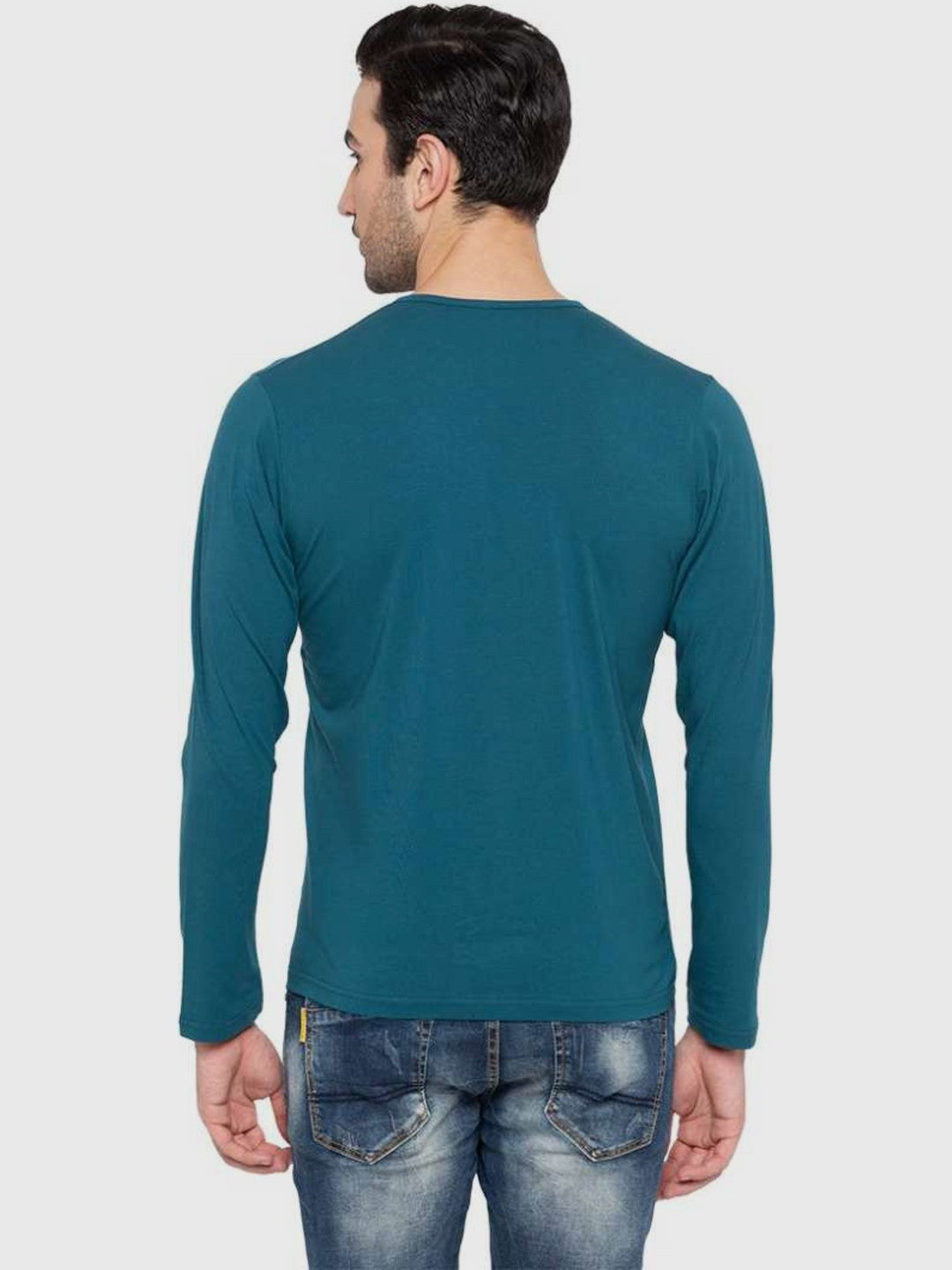 Solid V-Neck Tee
