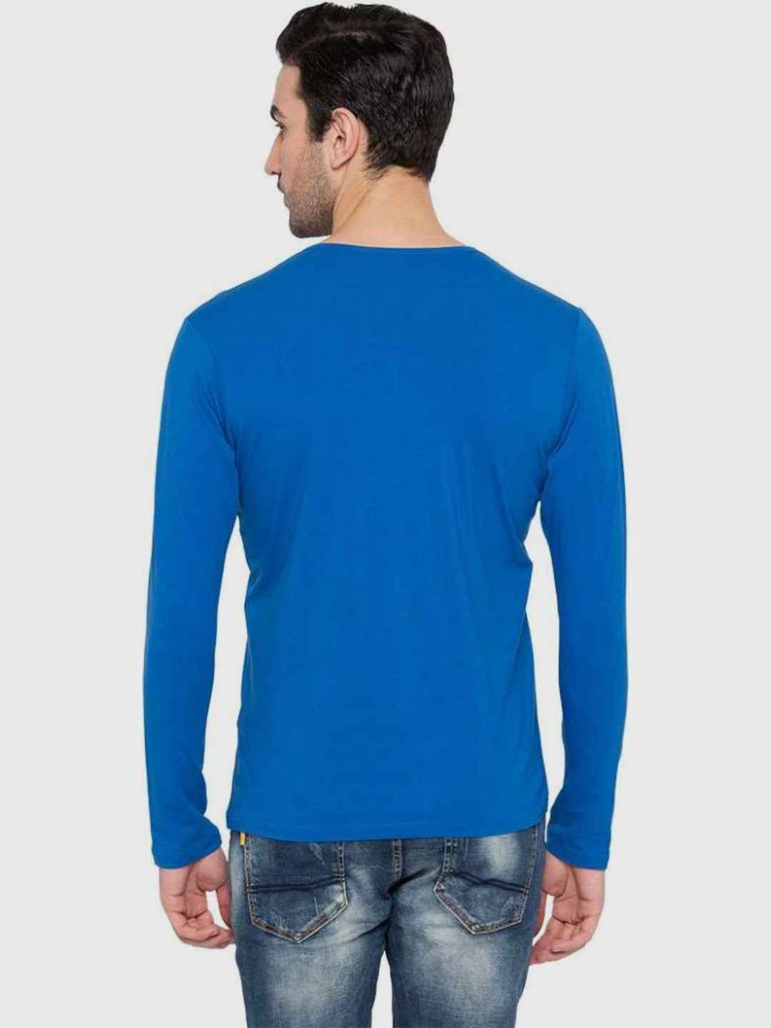 Solid V-Neck Tee