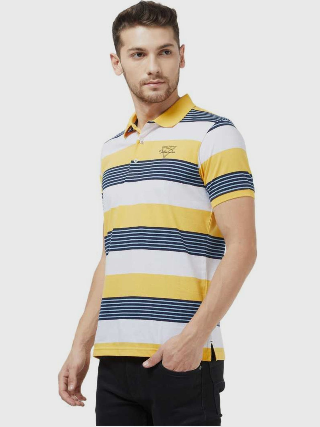 Striped Polo T-Shirt