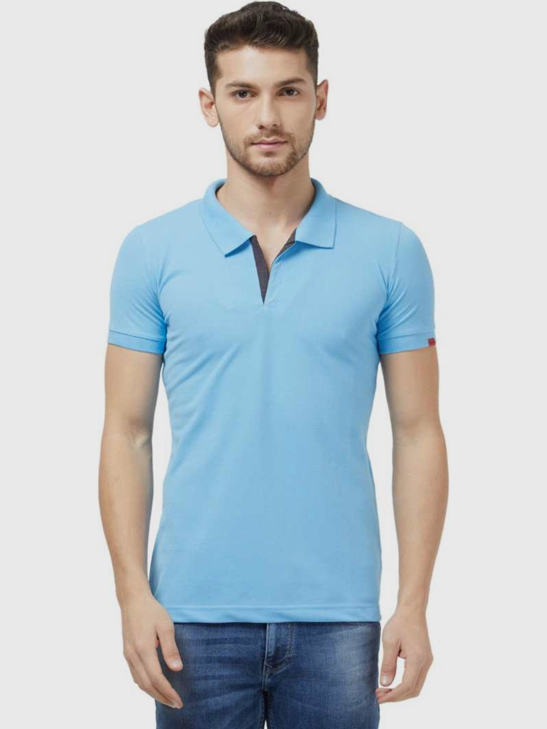 Lt. Blue polo t shirt Main image